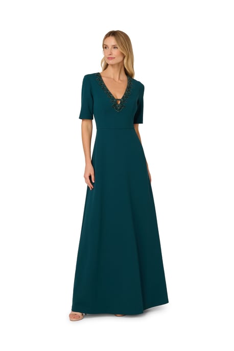 Trimmed Mermaid Gown - Image 3