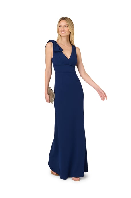 Mermaid Crepe Dress - Image 1