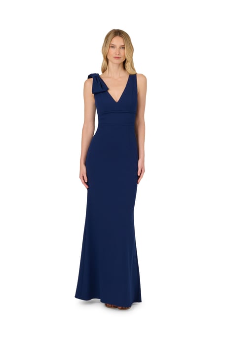 Mermaid Crepe Dress - Image 3