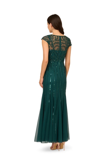 Studio Beaded Long Dress - Image 2