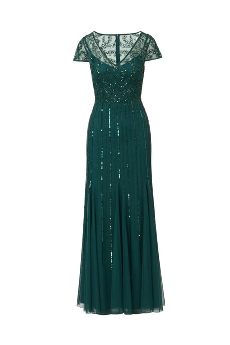 Studio Beaded Long Dress - Image 5