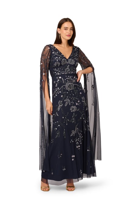 Beaded Long Sleeve Dress - Image 3