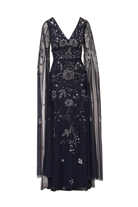 Beaded Long Sleeve Dress - Image 5