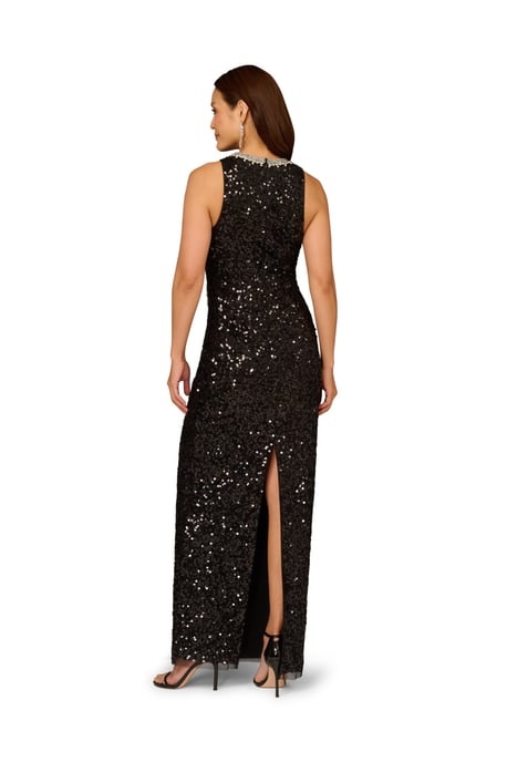 Aidan Sequin Long Dress - Image 2