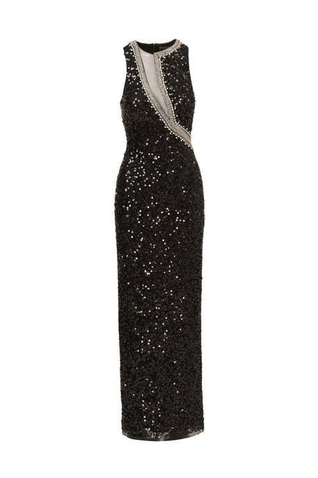 Aidan Sequin Long Dress - Image 5