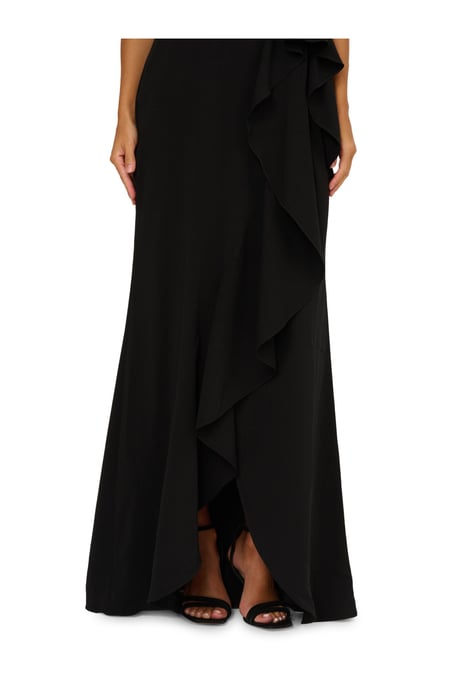 Strapless Bead Mesh Dress - Image 4