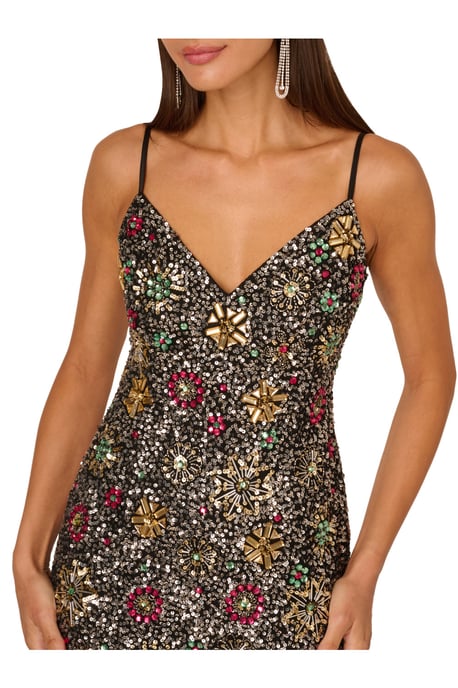 Beaded Short Dress - Image 4