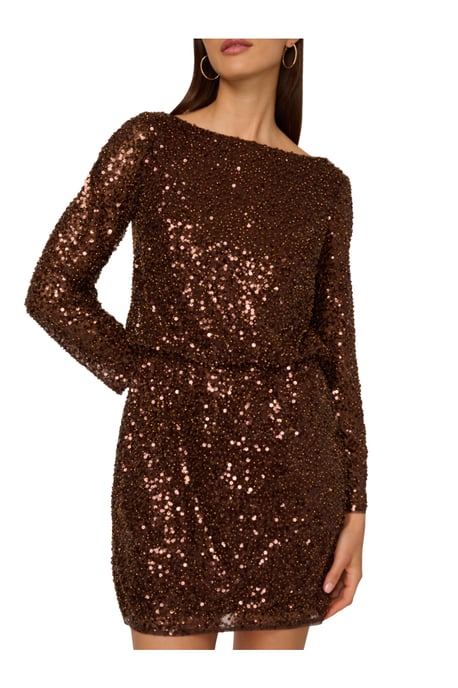 Sequin Mini Dress - Image 3