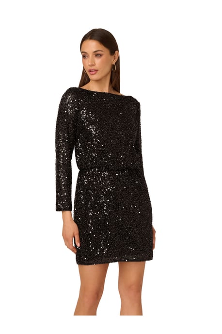 Sequin Mini Dress - Image 3