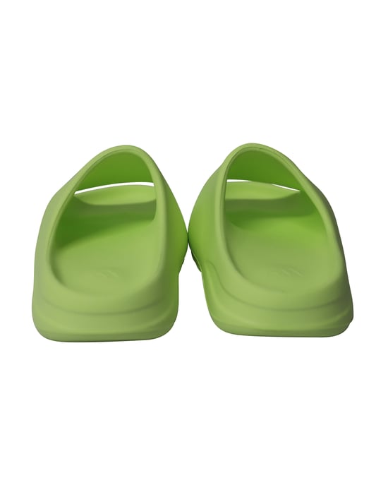 Adidas Yeezy Slides in Glow Green Plastic - Image 4