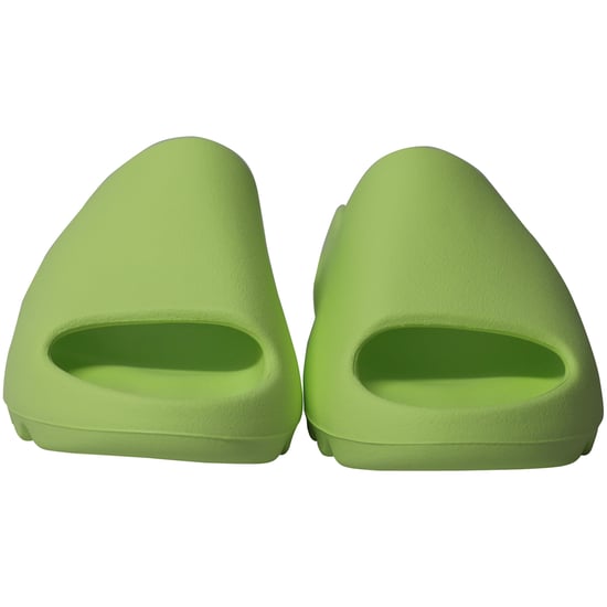 Adidas Yeezy Slides in Glow Green Plastic - Image 2