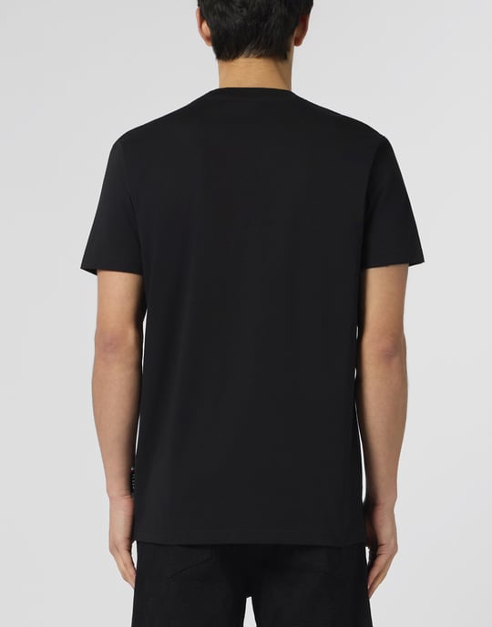 Round Neck T-Shirt Chest Embroidery Skull - Image 5