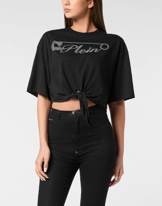 T-shirt med rund halsringning - Image 2
