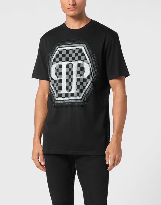 T-Shirt Round Neck Hexagon - Image 2