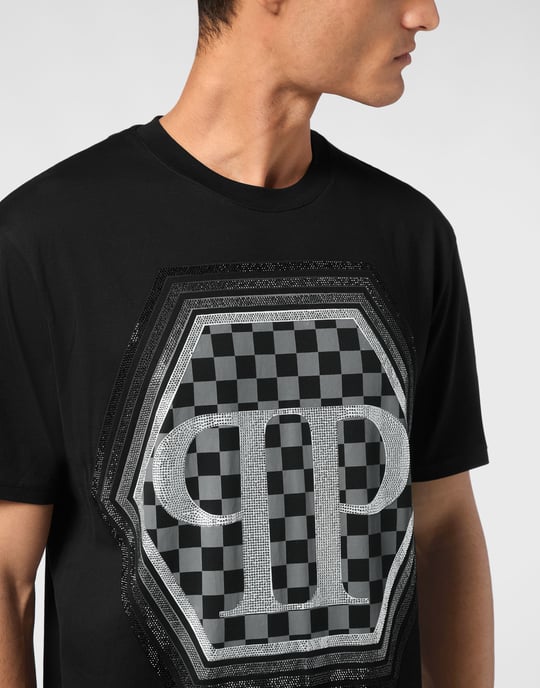 T-Shirt Round Neck Hexagon - Image 5