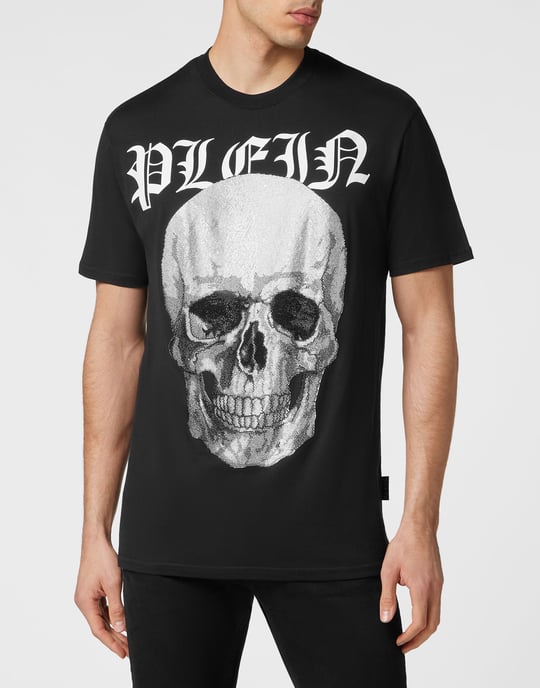 T-Shirt Rund Hals Skull - Image 2