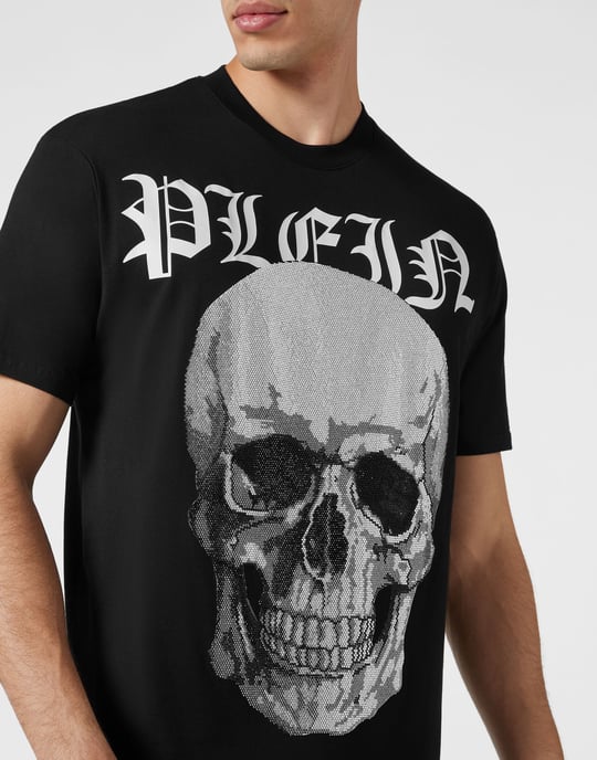 T-Shirt Rund Hals Skull - Image 5