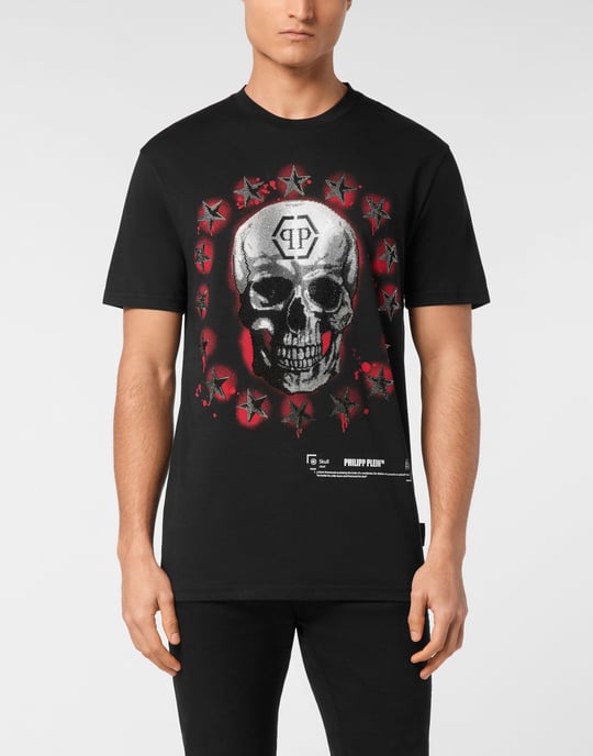 T-shirt Rund hals Skalle - Image 2