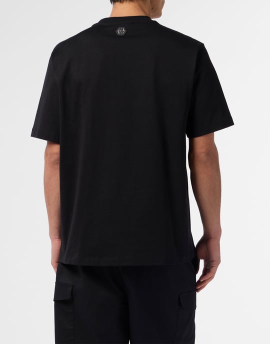 Round Neck T-Shirt Skull Stones Skull - Image 5