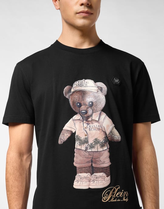 Rundhalsad T-shirt Teddy Beach - Image 4