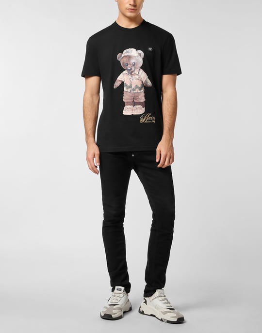 Rundhalsad T-shirt Teddy Beach - Image 5
