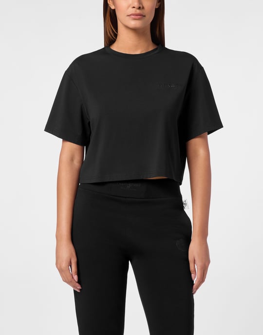 T-shirt med rund halsringning - Image 2