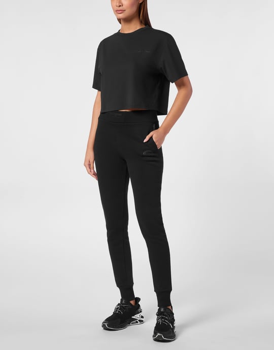 T-shirt med rund halsringning - Image 4