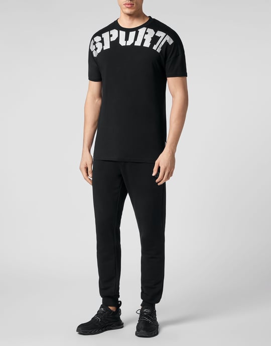 T-shirt med rund halsringning - Image 3
