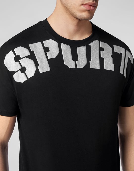 T-shirt med rund halsringning - Image 5