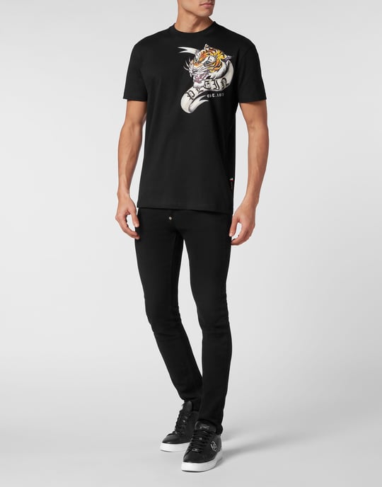 T-Shirt Rund Hals Tattoo - Image 3