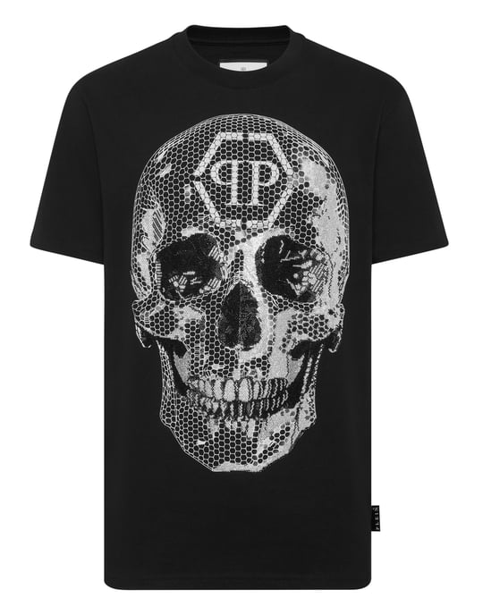 T-Shirt Round Neck Ss Skull - Image 1