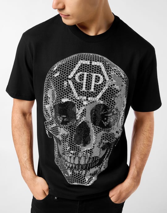 T-Shirt Round Neck Ss Skull - Image 3
