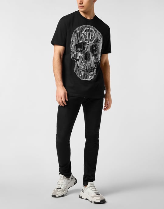 T-Shirt Round Neck Ss Skull - Image 4