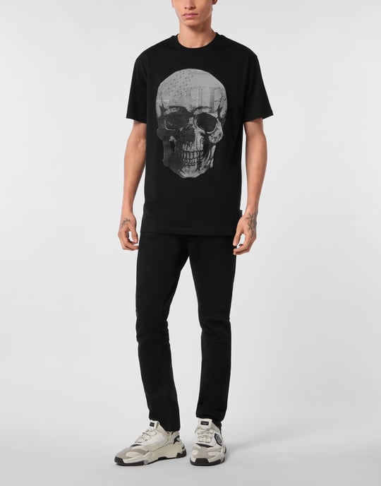 T-shirt Rundhals Skalle - Image 4