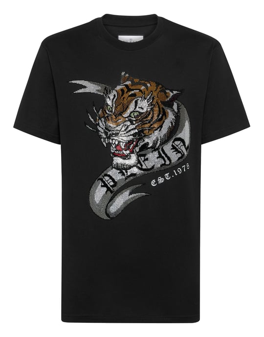 T-shirt Rund Hals Tatuering - Image 1