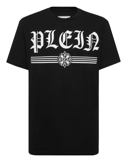 T-Shirt Ronde Hals Ss Gothic Plein - Image 1