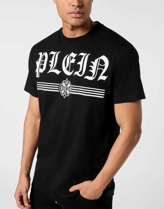 T-Shirt Ronde Hals Ss Gothic Plein - Image 2