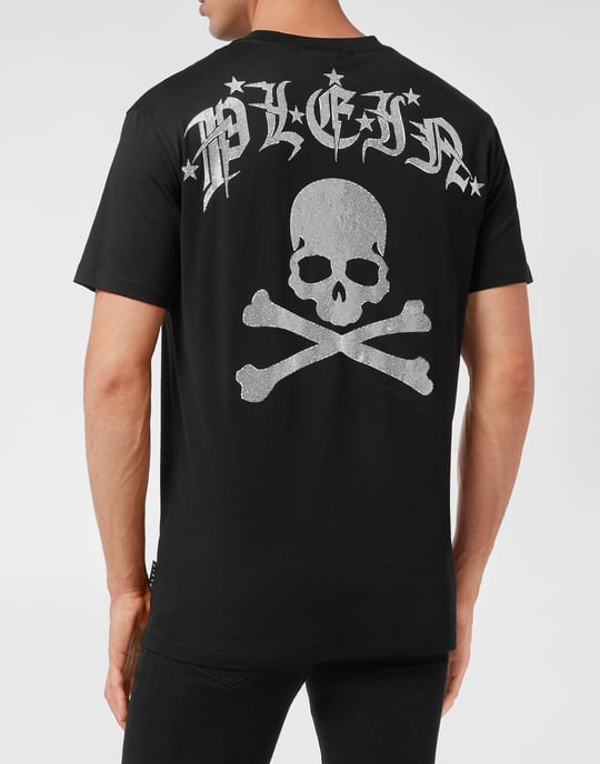 T-Shirt Ronde Hals Gothic Plein - Image 4