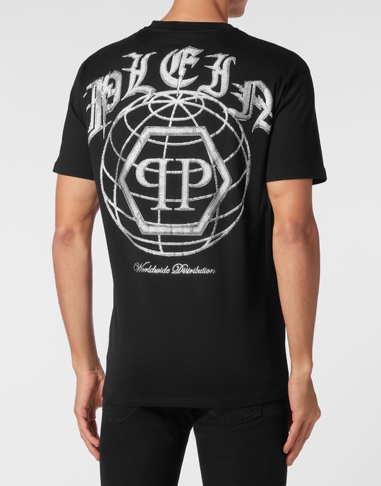 T-shirt med rund halsringning - Image 4