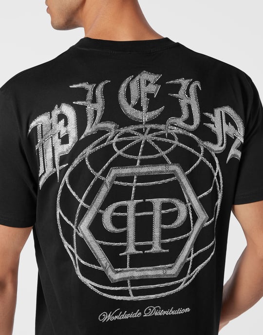 T-shirt med rund halsringning - Image 5
