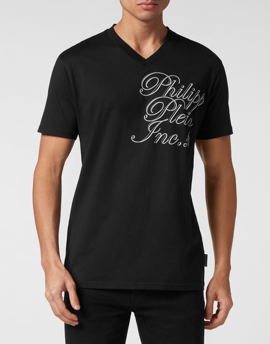 T-shirt med V-ringning - Image 2