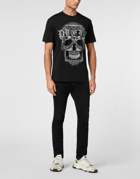 T-Shirt Round Neck Ss Skull - Image 4