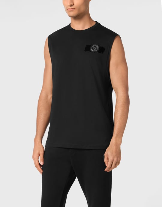 T-shirt med rund halsringning - Image 2