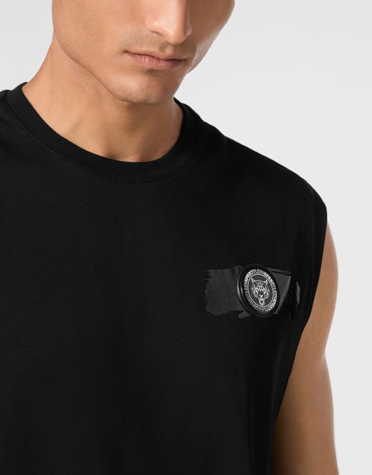 T-shirt med rund halsringning - Image 3