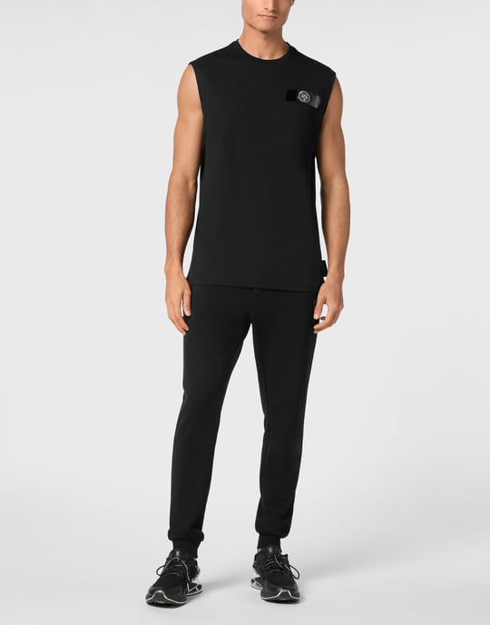T-shirt med rund halsringning - Image 4