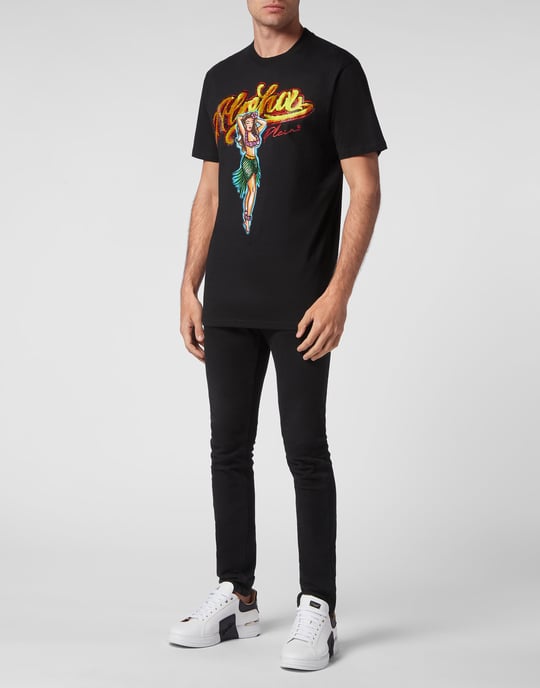 T-Shirt Ronde Hals Hawaii - Image 3