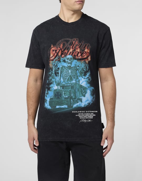 Rundhalsad T-shirt Plein Deluxe Skelettstenar - Image 2