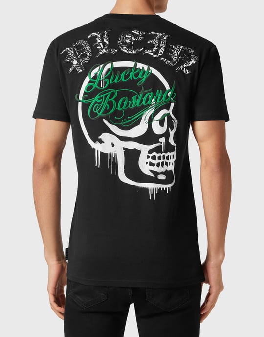 T-Shirt Ronde Hals Gothic Plein - Image 3