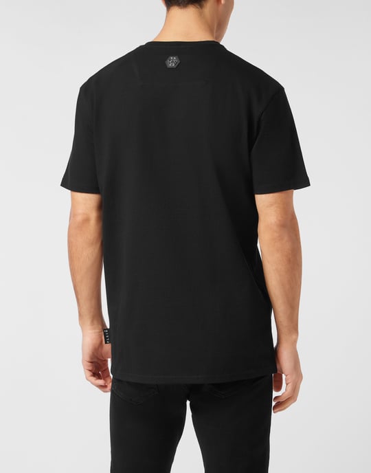 T-Shirt V-Hals Korta Ärmar Skalle - Image 2