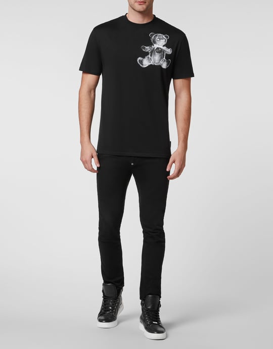 T-Shirt Rund Hals Teddy - Image 4